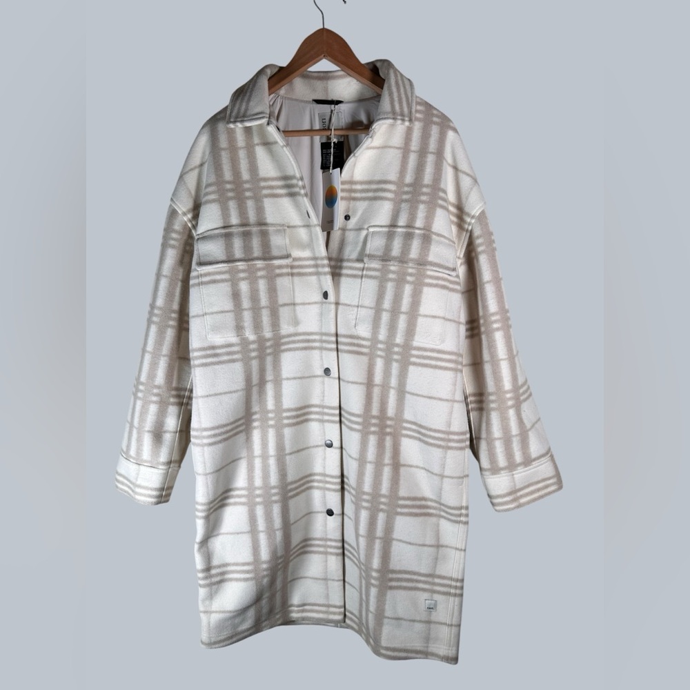 NWT Vuori Ballard Coat in Eggshell color - Picture 3 of 10